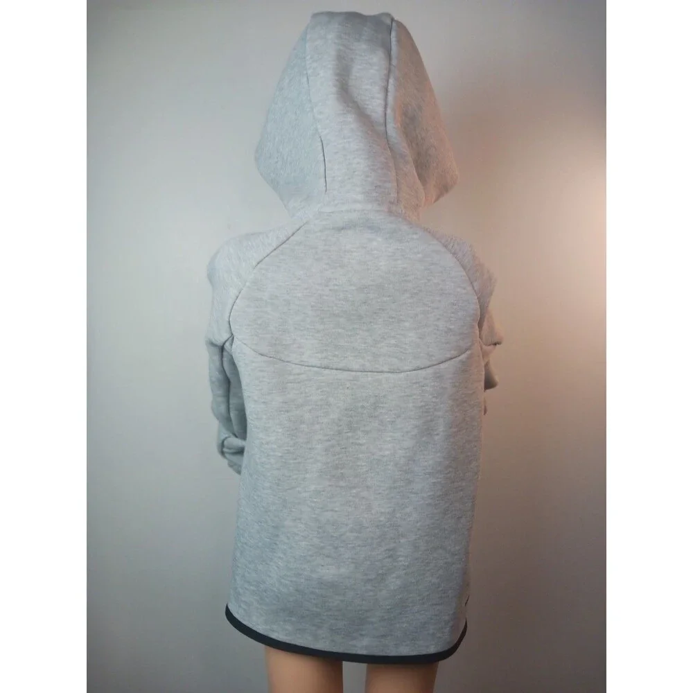 Nike Tech Fleece Hoodie Kids Jacket Grey Size Small